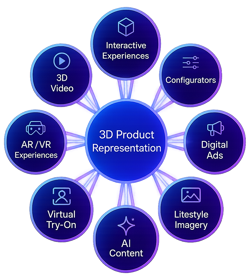 3D Product Representation powering commerce experiences