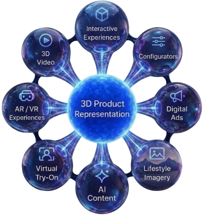 3D Product Representation powering commerce experiences